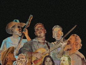 Zach Bryan with CAAMP and J.R. Carroll